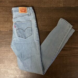 Levi 721 High Rise Skinny Jeans